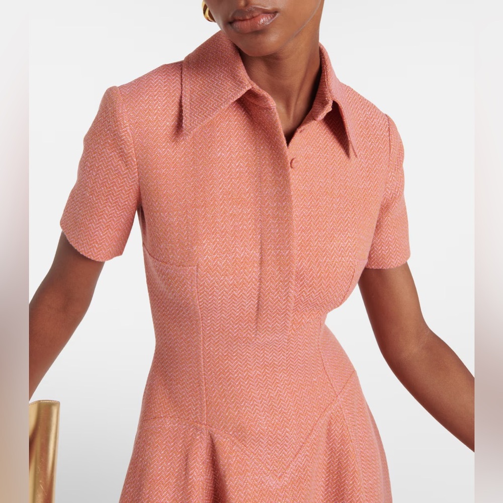 EMILIA WICKSTEAD
Jody cotton and linen midi dress - Picture 3 of 8